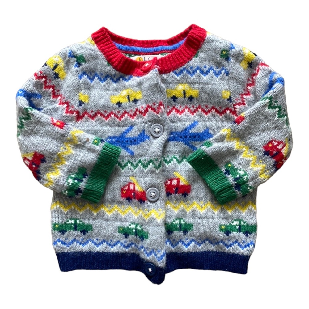 Mini Boden transportation sweater
